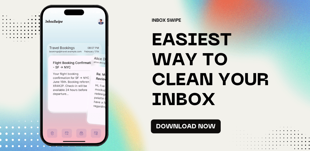 I made an app that turns your email inbox into tinder